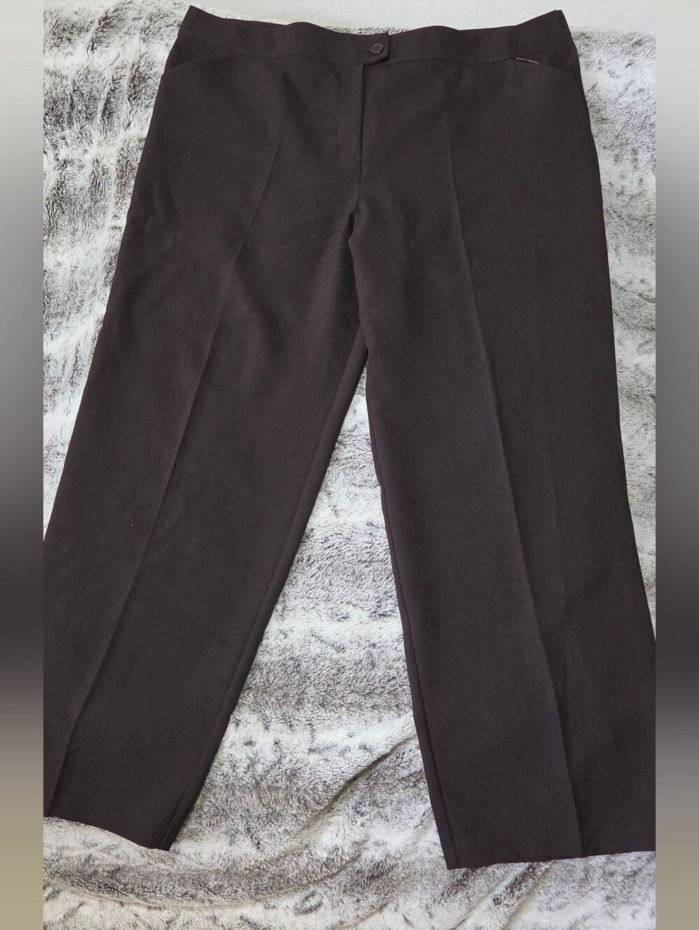 PINK Victoria's Secret Black Men's Dress Pants - Straight Leg